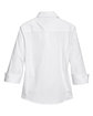 Devon & Jones Ladies' Perfect Fit™ 3/4-Sleeve Stretch Poplin Blouse WHITE FlatBack