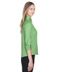 Devon & Jones Ladies' Perfect Fit™ 3/4-Sleeve Stretch Poplin Blouse LIME ModelSide