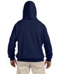 Gildan Adult DryBlend Hooded Sweatshirt NAVY ModelBack