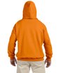 Gildan Adult DryBlend Hooded Sweatshirt S ORANGE ModelBack