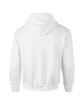 Gildan Adult DryBlend Hooded Sweatshirt WHITE FlatBack