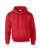 Gildan Adult DryBlend Hooded Sweatshirt RED OFFront