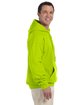 Gildan Adult DryBlend Hooded Sweatshirt SAFETY GREEN ModelSide