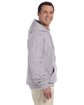 Gildan Adult DryBlend Hooded Sweatshirt SPORT GREY ModelSide