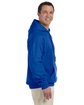 Gildan Adult DryBlend Hooded Sweatshirt ROYAL ModelSide