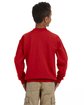 Gildan Youth Heavy Blend™ 50/50 Fleece Crew RED ModelBack