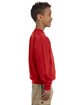 Gildan Youth Heavy Blend™ 50/50 Fleece Crew RED ModelSide