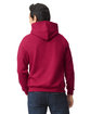 Gildan Adult Heavy Blend™ 8 oz., 50/50 Hooded Sweatshirt ANTIQ CHERRY RED ModelBack