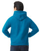 Gildan Adult Heavy Blend™ 8 oz., 50/50 Hooded Sweatshirt ANTIQUE SAPPHIRE ModelBack