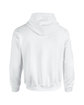 Gildan Adult Heavy Blend™ 8 oz., 50/50 Hooded Sweatshirt WHITE FlatBack