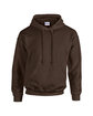 Gildan Adult Heavy Blend™ 8 oz., 50/50 Hooded Sweatshirt DARK CHOCOLATE FlatFront