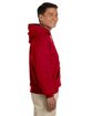 Gildan Adult Heavy Blend™ 8 oz., 50/50 Hooded Sweatshirt CHERRY RED ModelSide