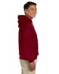 Gildan Adult Heavy Blend™ 8 oz., 50/50 Hooded Sweatshirt GARNET ModelSide