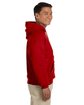 Gildan Adult Heavy Blend™ 8 oz., 50/50 Hooded Sweatshirt RED ModelSide