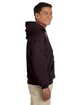 Gildan Adult Heavy Blend™ 8 oz., 50/50 Hooded Sweatshirt DARK CHOCOLATE ModelSide