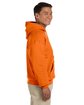 Gildan Adult Heavy Blend™ 8 oz., 50/50 Hooded Sweatshirt S ORANGE ModelSide