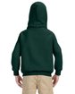 Gildan Youth Heavy Blend™ 50/50 Hooded Sweatshirt FOREST GREEN ModelBack