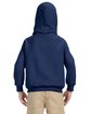 Gildan Youth Heavy Blend™ 50/50 Hooded Sweatshirt NAVY ModelBack