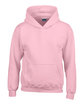 Gildan Youth Heavy Blend™ 50/50 Hooded Sweatshirt LIGHT PINK FlatFront