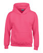Gildan Youth Heavy Blend™ 50/50 Hooded Sweatshirt HELICONIA FlatFront