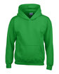 Gildan Youth Heavy Blend™ 50/50 Hooded Sweatshirt IRISH GREEN FlatFront