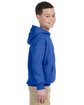 Gildan Youth Heavy Blend™ 50/50 Hooded Sweatshirt ROYAL ModelSide