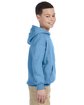Gildan Youth Heavy Blend™ 50/50 Hooded Sweatshirt CAROLINA BLUE ModelSide