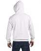 Gildan Adult Heavy Blend™ 8 oz., 50/50 Full-Zip Hooded Sweatshirt WHITE ModelBack