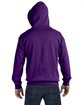 Gildan Adult Heavy Blend™ 8 oz., 50/50 Full-Zip Hooded Sweatshirt PURPLE ModelBack