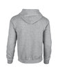 Gildan Adult Heavy Blend™ 8 oz., 50/50 Full-Zip Hooded Sweatshirt SPORT GREY FlatBack