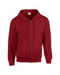 Gildan Adult Heavy Blend™ 8 oz., 50/50 Full-Zip Hooded Sweatshirt CARDINAL RED OFFront