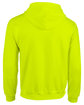 Gildan Adult Heavy Blend™ 8 oz., 50/50 Full-Zip Hooded Sweatshirt SAFETY GREEN OFBack