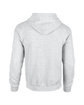 Gildan Adult Heavy Blend™ 8 oz., 50/50 Full-Zip Hooded Sweatshirt ASH OFBack
