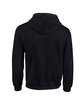 Gildan Adult Heavy Blend™ 8 oz., 50/50 Full-Zip Hooded Sweatshirt BLACK OFBack
