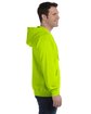 Gildan Adult Heavy Blend™ 8 oz., 50/50 Full-Zip Hooded Sweatshirt SAFETY GREEN ModelSide