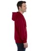 Gildan Adult Heavy Blend™ 8 oz., 50/50 Full-Zip Hooded Sweatshirt CARDINAL RED ModelSide