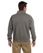 Gildan Adult Heavy Blend™ Adult 8 oz. Vintage Cadet Collar Sweatshirt GRAPHITE HEATHER ModelBack