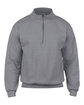 Gildan Adult Heavy Blend  Vintage Cadet Collar Sweatshirt SPORT GREY FlatFront