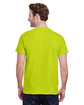 Gildan Adult Ultra Cotton® T-Shirt SAFETY GREEN ModelBack