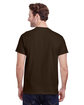 Gildan Adult Ultra Cotton T-Shirt DARK CHOCOLATE ModelBack
