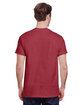 Gildan Adult Ultra Cotton® T-Shirt HEATHER CARDINAL ModelBack