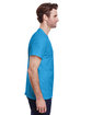 Gildan Adult Ultra Cotton® T-Shirt HEATHER SAPPHIRE ModelSide