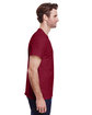 Gildan Adult Ultra Cotton® T-Shirt ANTIQ CHERRY RED ModelSide