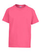 Gildan Youth Ultra Cotton® T-Shirt SAFETY PINK OFFront