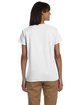 Gildan Ladies' Ultra Cotton® T-Shirt WHITE ModelBack