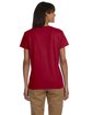 Gildan Ladies' Ultra Cotton® T-Shirt CARDINAL RED ModelBack