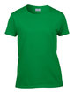 Gildan Ladies' Ultra Cotton® T-Shirt IRISH GREEN OFFront