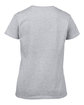 Gildan Ladies' Ultra Cotton® T-Shirt SPORT GREY OFBack