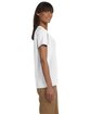 Gildan Ladies' Ultra Cotton® T-Shirt WHITE ModelSide