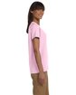 Gildan Ladies' Ultra Cotton® T-Shirt LIGHT PINK ModelSide